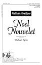 Noel Nouvelet SATB choral sheet music cover